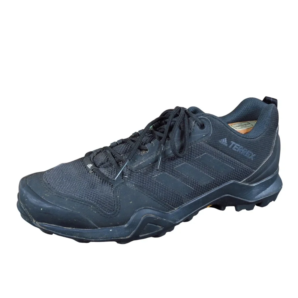 Adidas Terrex AX3 Mens Hiking Shoes Size 9 Outdoor Trail Trekking Black Mesh